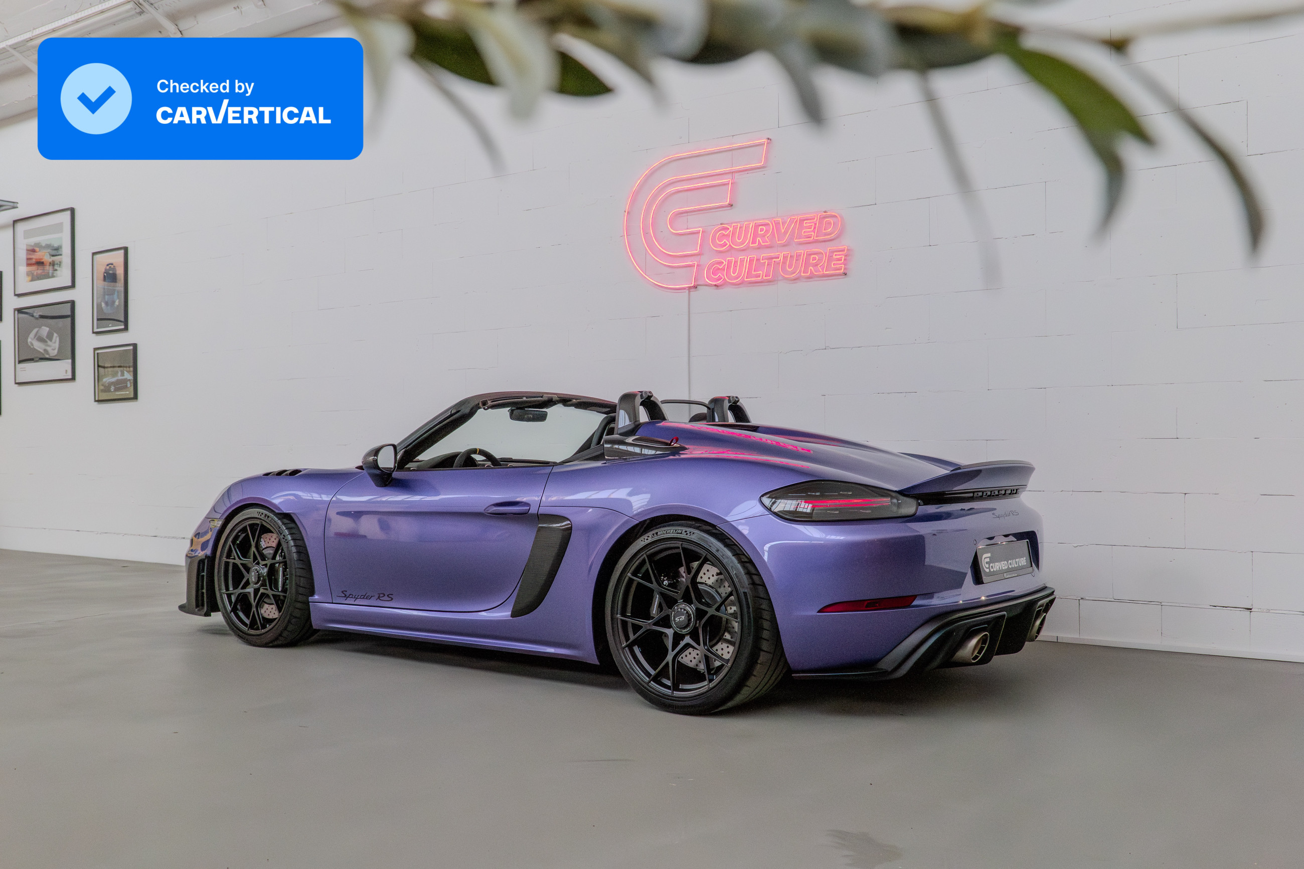 Porsche Boxster 718 Spyder RS I PTS I WEISSACH I LIFT